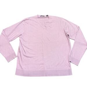 Murano Women’s dusty pink v-neck sweater XL